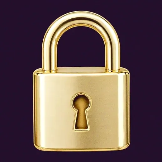 Metal padlock — Spinago