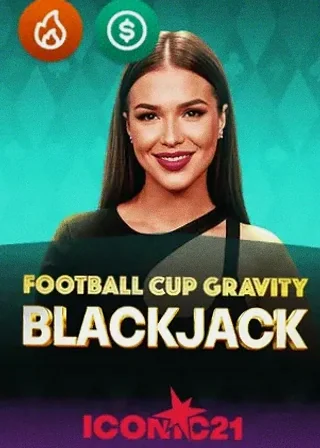 Football Cup Gravity Blackjack live game cover
