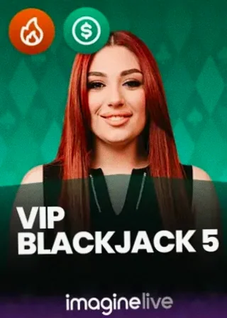 VIP Blackjack 5 live game cover