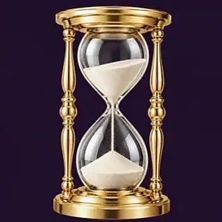 Golden hourglass — Spinago