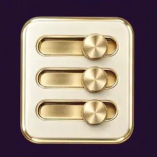 Three-knob control panel — Spinago