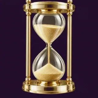 Ornate hourglass — Spinago